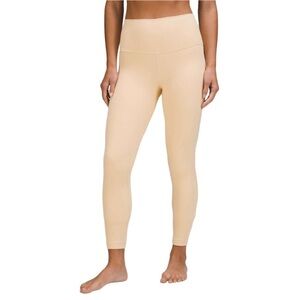 Lululemon Align High-Rise Legging 25" Prosecco Yellow Nulu Sz 4